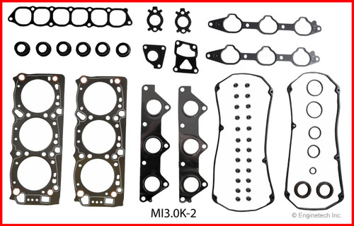 1997 Mitsubishi Montero Sport 3.0L Engine Gasket Set MI3.0K-2.P1