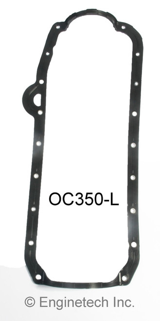 1985 GMC C2500 5.7L Engine Oil Pan Gasket OC350-L.P1109