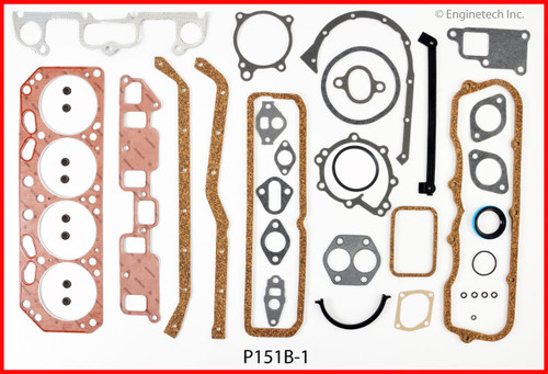 1987 Chevrolet S10 Blazer 2.5L Engine Gasket Set P151B-1.P8