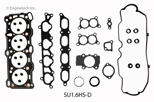 1993 Geo Storm 1.6L Engine Cylinder Head Gasket Set SU1.6HS-D.P6