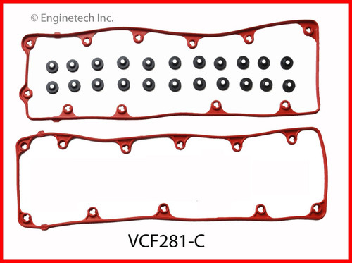2002 Ford Crown Victoria 4.6L Engine Valve Cover Gasket VCF281-C.P2 2002 Ford Crown Victoria 4.6L Engine Valve Cover Gasket VCF281-C.P2