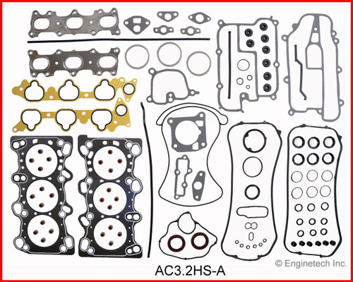 1994 Acura Legend 3.2L Engine Cylinder Head Gasket Set AC3.2HS-A.P4