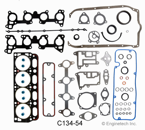 1993 Chevrolet Cavalier 2.2L Engine Gasket Set C134-54.P26 1993 Chevrolet Cavalier 2.2L Engine Gasket Set C134-54.P26