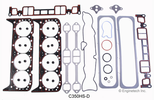 1996 Chevrolet C1500 Suburban 5.7L Engine Cylinder Head Gasket Set C350HS-D.P2