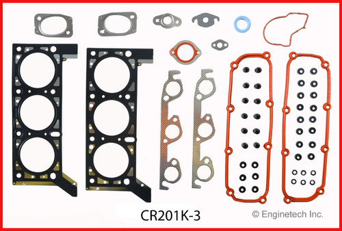 2009 Chrysler Town & Country 3.3L Engine Gasket Set CR201K-3.P1
