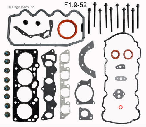 1995 Ford Escort 1.9L Engine Gasket Set F1.9-52.P5