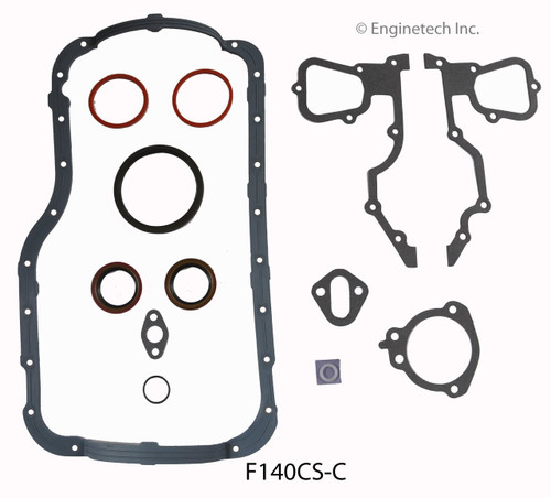 1989 Ford Mustang 2.3L Engine Lower Gasket Set F140CS-C.P15