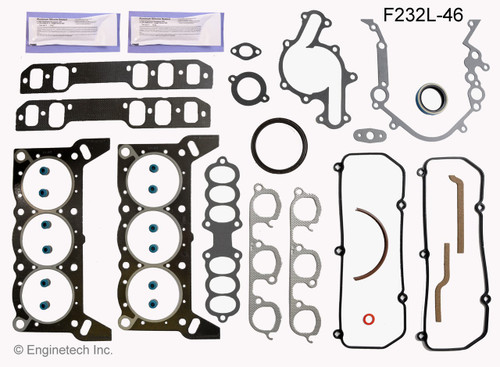 1995 Ford Taurus 3.8L Engine Gasket Set F232L-46.P8