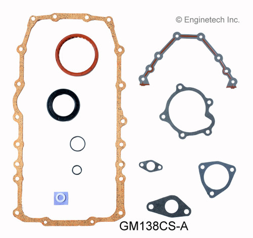 1991 Oldsmobile Cutlass Calais 2.3L Engine Lower Gasket Set GM138CS-A.P16