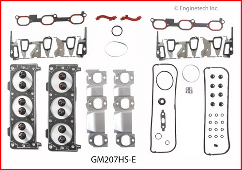 2009 Pontiac Torrent 3.4L Engine Cylinder Head Gasket Set GM207HS-E.P12