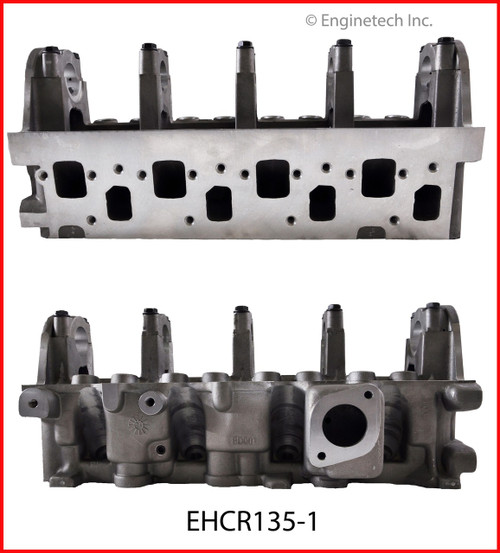 1992 Dodge Dakota 2.5L Engine Cylinder Head EHCR135-1.P131