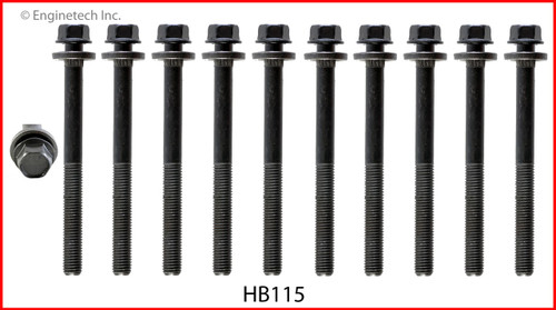 1985 Plymouth Horizon 2.2L Engine Cylinder Head Bolt Set HB115.P30