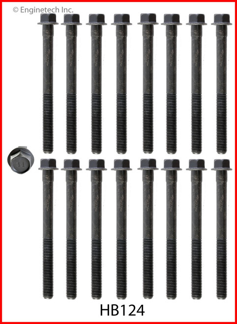 1991 Chrysler New Yorker 3.8L Engine Cylinder Head Bolt Set HB124.P11