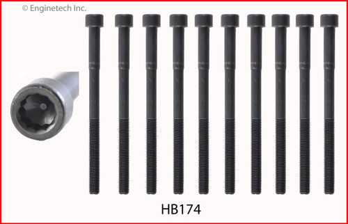 2006 Toyota Camry 2.4L Engine Cylinder Head Bolt Set HB174.P21