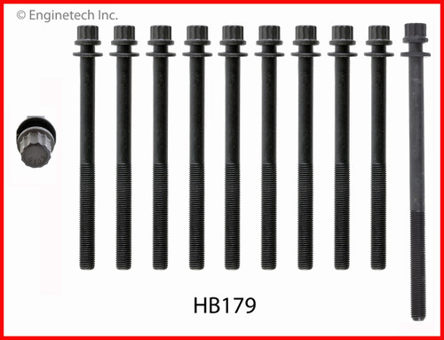 1999 Honda Accord 2.3L Engine Cylinder Head Bolt Set HB179.P12