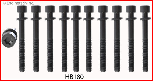 2007 Chevrolet Optra 2.0L Engine Cylinder Head Bolt Set HB180.P29