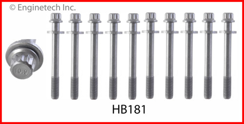 2005 Chrysler Sebring 2.4L Engine Cylinder Head Bolt Set HB181.P56