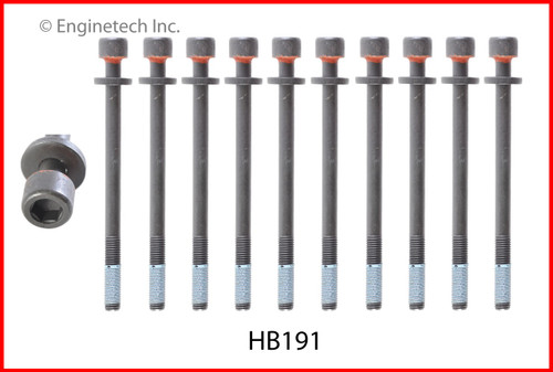 2000 Cadillac Seville 4.6L Engine Cylinder Head Bolt Set HB191.P9