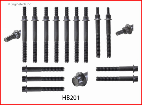 1998 Jeep Grand Cherokee 4.0L Engine Cylinder Head Bolt Set HB201.P7