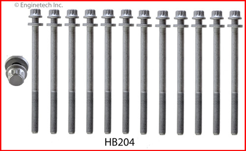 2005 Subaru Forester 2.5L Engine Cylinder Head Bolt Set HB204.P14