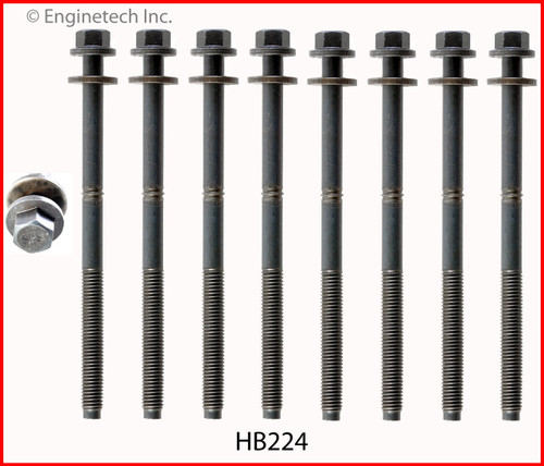 2010 Ford Fusion 3.0L Engine Cylinder Head Bolt Set HB224.P93