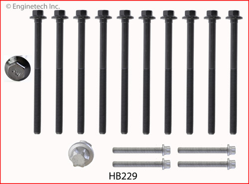 2013 GMC Terrain 2.4L Engine Cylinder Head Bolt Set HB229.P116