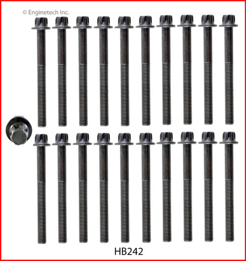 2012 Nissan Titan 5.6L Engine Cylinder Head Bolt Set HB242.P64