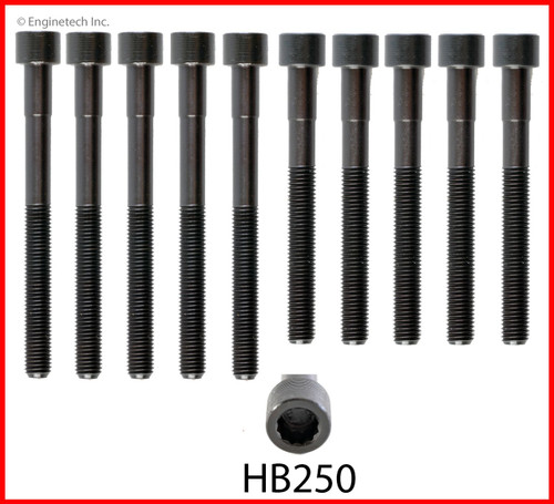 1995 Toyota Tercel 1.5L Engine Cylinder Head Bolt Set HB250.P5