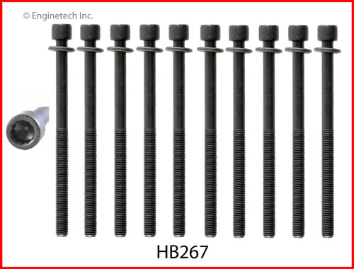 2014 Kia Sportage 2.4L Engine Cylinder Head Bolt Set HB267.P149