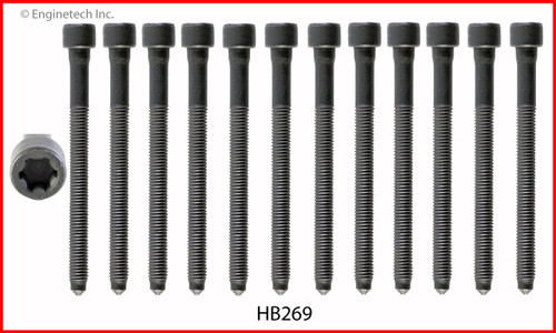 2009 Volkswagen Jetta 2.5L Engine Cylinder Head Bolt Set HB269.P31