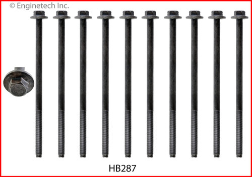 2000 Ford E-350 Econoline Club Wagon 5.4L Engine Cylinder Head Bolt Set HB287.P61