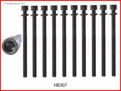 2015 Kia Forte 2.0L Engine Cylinder Head Bolt Set HB307.P23