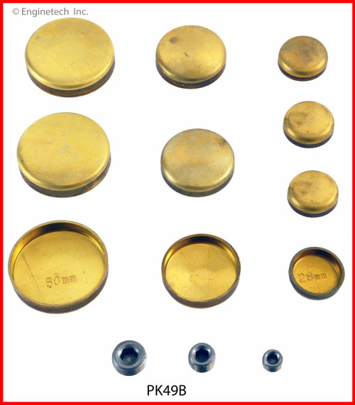 1985 Mitsubishi Mighty Max 2.6L Engine Expansion Plug Kit PK49B.P77