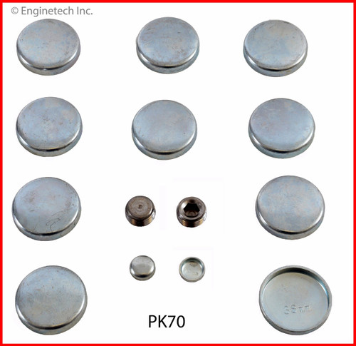 2009 Ford E-150 4.6L Engine Expansion Plug Kit PK70.P165