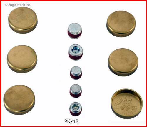 1990 Chevrolet Celebrity 3.1L Engine Expansion Plug Kit PK71B.P10
