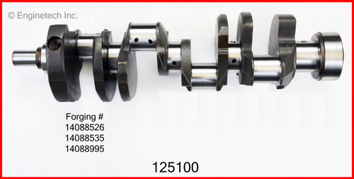 1993 Chevrolet P30 5.7L Engine Crankshaft Kit 125100.P310