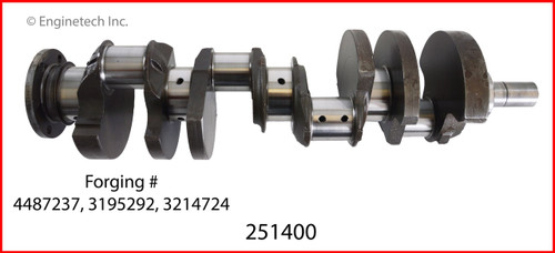 1987 Jeep J10 5.9L Engine Crankshaft Kit 251400.P166