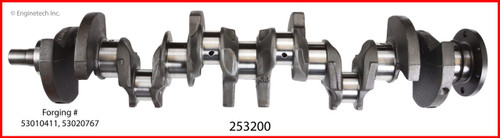 2000 Jeep Wrangler 4.0L Engine Crankshaft Kit 253200.P27