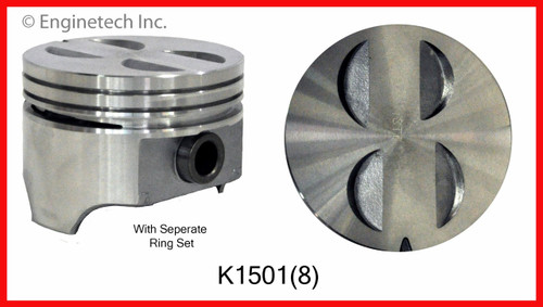 1991 Mercury Colony Park 5.0L Engine Piston and Ring Kit K1501(8).P3720