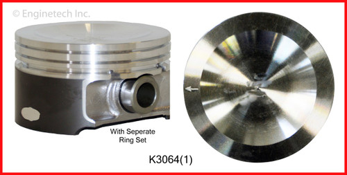2004 Ford E-150 4.6L Engine Piston and Ring Kit K3064(1).P51