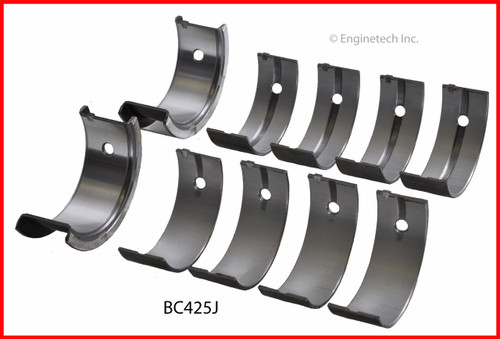 1985 Mitsubishi Starion 2.6L Engine Crankshaft Main Bearing Set BC425J.P352