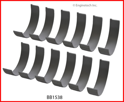 2008 Acura TL 3.5L Engine Connecting Rod Bearing Set BB1538.P180