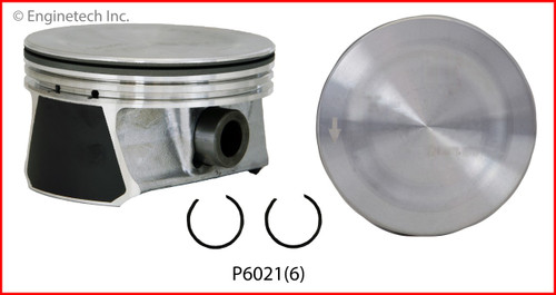 2010 Dodge Grand Caravan 4.0L Engine Piston Set P6021(6).P22