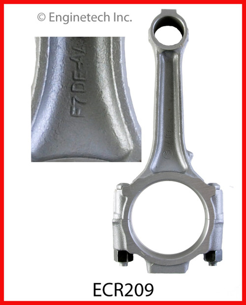 1986 Mercury Sable 3.0L Engine Connecting Rod ECR209.P3
