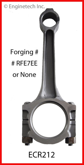 1988 Ford Escort 1.9L Engine Connecting Rod ECR212.P16