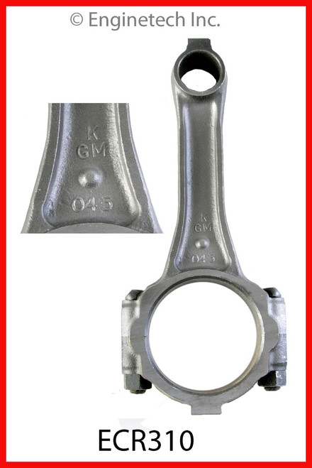 1991 GMC K2500 4.3L Engine Connecting Rod ECR310.P19