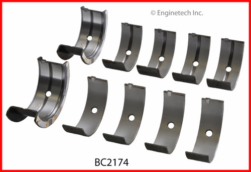 Crankshaft Main Bearing Set - 1986 Nissan Pulsar NX 1.6L (BC2174.D39)