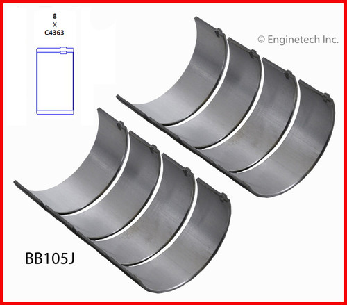 Connecting Rod Bearing Set - 2006 Chevrolet HHR 2.4L (BB105J.K196)