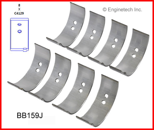 Connecting Rod Bearing Set - 1987 Toyota Pickup 2.4L (BB159J.K235)