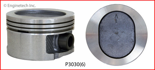 Piston Set - 1995 Chrysler Town & Country 3.8L (P3030(6).B20)